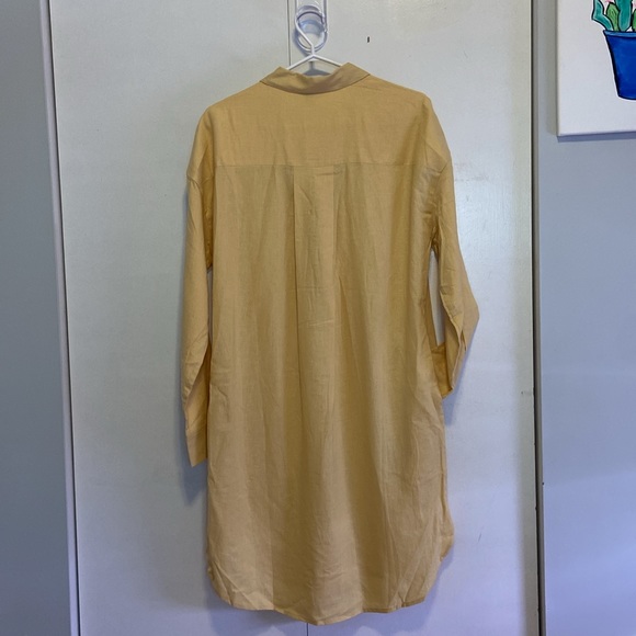 RW&Co Linen shirt dress, small - Picture 7 of 8